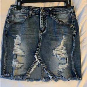 Denim Skirt